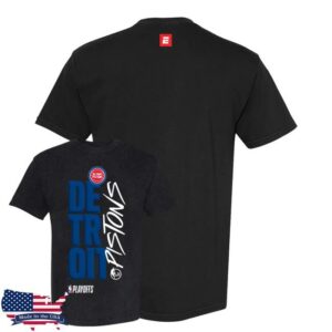 Pistons 313 Merch Shop Store Detroit Pistons Playoffs '26 Espn T-Shirt