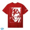 Revenge Merch Store Attack Titan Tee Red White