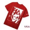 Revenge Merch Store Attack Titan Tee Red White