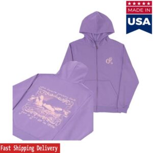 Target Merch Store Olivia Rodrigo Hooded Graphic Zip-Up Sweatshirt