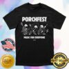 Virginia Highland District Merch Shop Store Porchfest Music For Everyone T-Shirt