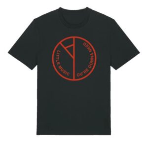 Yard Act Merch Store Ygnalm Black Logo T-Shirt