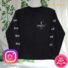 Yungblud Merch Store Dateback Long Sleeve T-Shirt