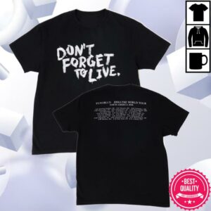 Yungblud Merch Store Don't Forget To Live T-Shirt
