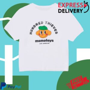 100Thieves Merch Store 100T X Momotoys Baby T-Shirt
