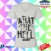 Avril Lavigne What The Hell V-Neck Tee