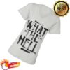 Avril Lavigne What The Hell V-Neck Tee