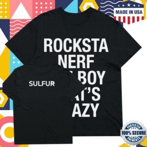 Backspacer Records Merch Shop Felip Sulfur Statement Shirt