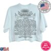 Bonnaroo Store Merch Skeleton Bus Crop Tee