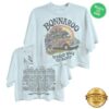 Bonnaroo Store Merch Skeleton Bus Crop Tee