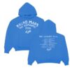 Bruno Mars Merch Store The Romantic Tour Blue Hoodie