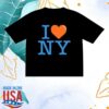 Coziest City Tee In Black Colorway