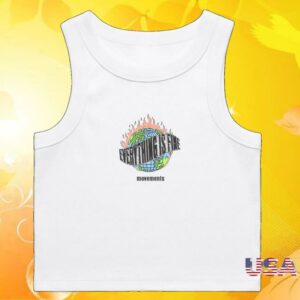 Movements Everything Is Fine Cropped Tank