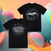 The Cure Store Merch Festival Summer Dateback Black T-Shirt