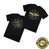 The Cure Store Merch Festival Summer Dateback Black Yellow T-Shirt