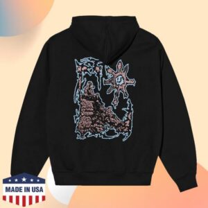 Wally Store Shop Merch Dave Hoodie Lovely Day Black